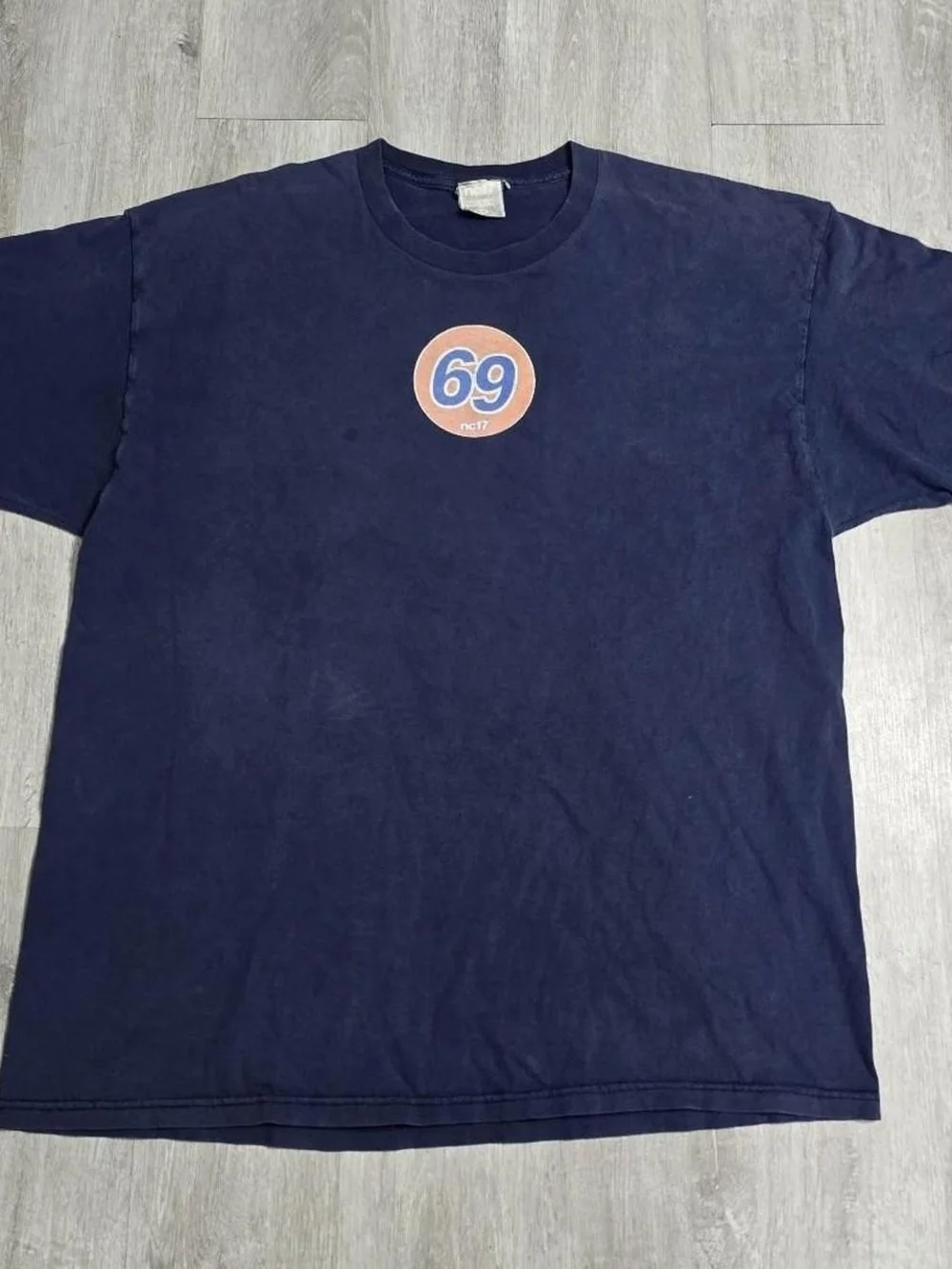Vintage 90s NC-17 69 Logo Tee Skater Funny Humor